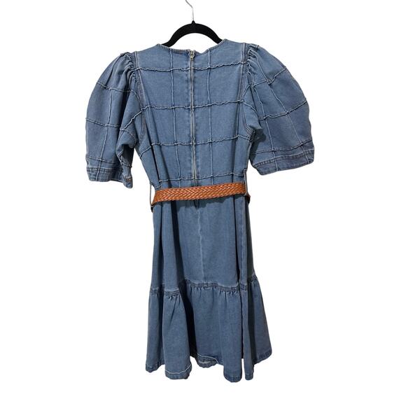 NWT Rockin C Western Denim Jean Dress L - Picture 2 of 3